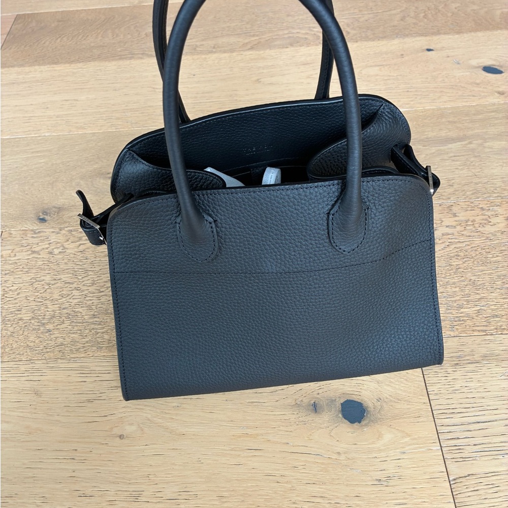 The Row Soft Grain Black Margaux 10